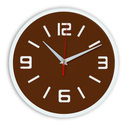 Настенные часы Ideal 926 коричневый