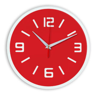 Настенные часы Ideal 926 красный
