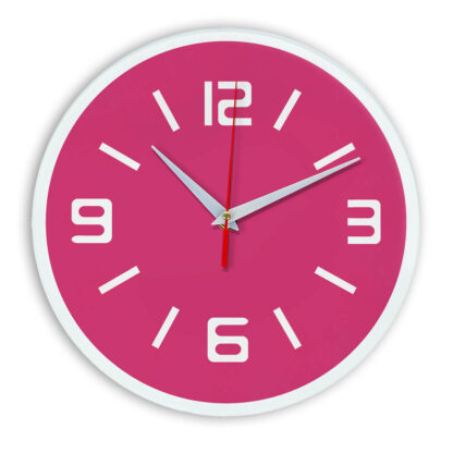 Настенные часы Ideal 926 розовые