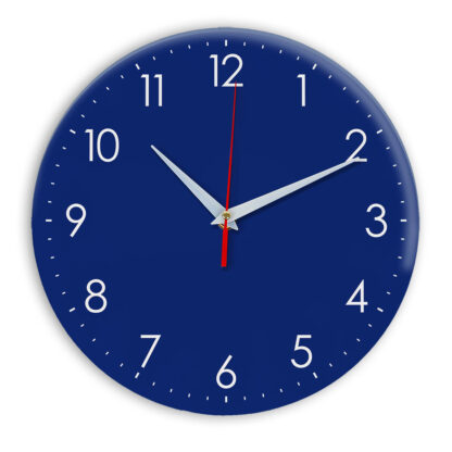 Настенные часы Ideal 927-1 синий темный