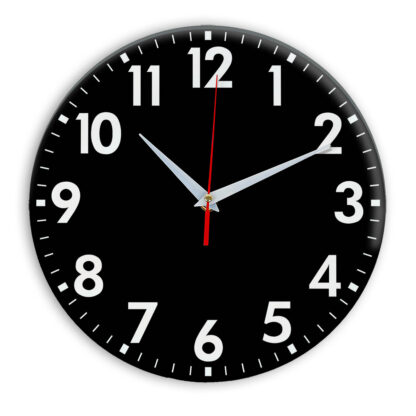 Настенные часы Ideal 927 черные