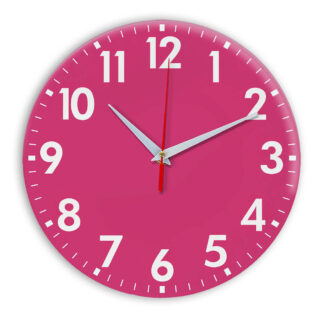 Настенные часы Ideal 927 розовые