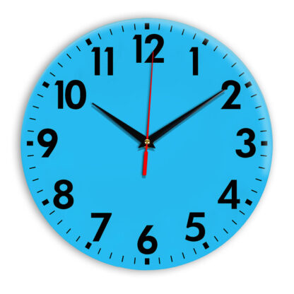 Настенные часы Ideal 927 синий светлый