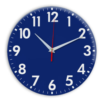 Настенные часы Ideal 927 синий темный