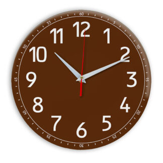 Настенные часы Ideal 928 коричневый