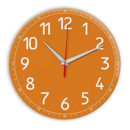 Настенные часы Ideal 928 оранжевый
