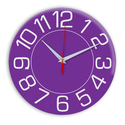 Настенные часы Ideal 930 фиолетовые