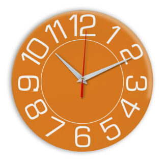 Настенные часы Ideal 930 оранжевый