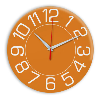 Настенные часы Ideal 930 оранжевый