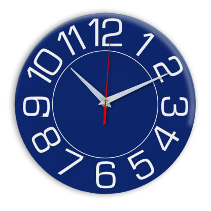 Настенные часы Ideal 930 синий темный