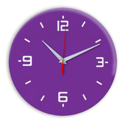 Настенные часы Ideal 934 фиолетовые
