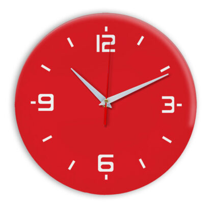 Настенные часы Ideal 934 красный