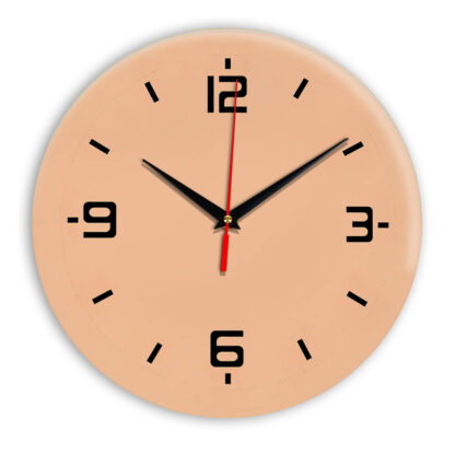 Настенные часы Ideal 934 оранжевый светлый
