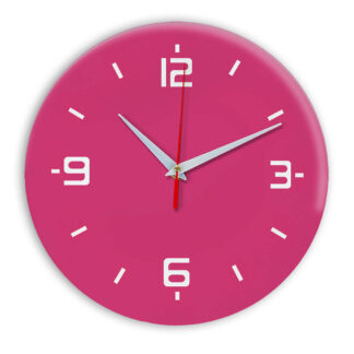 Настенные часы Ideal 934 розовые