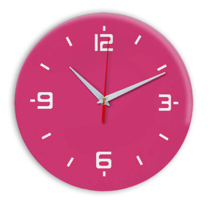 Настенные часы Ideal 934 розовые