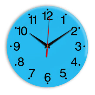 Настенные часы Ideal 935 синий светлый