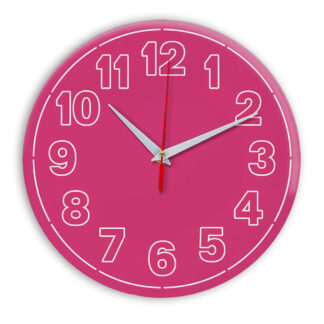 Настенные часы Ideal 936 розовые