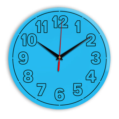 Настенные часы Ideal 936 синий светлый