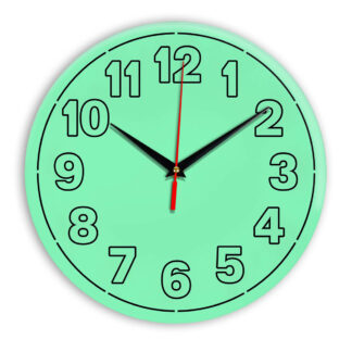 Настенные часы Ideal 936 светлый зеленый