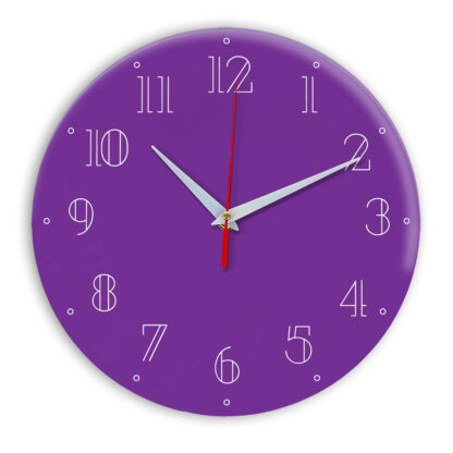 Настенные часы Ideal 937 фиолетовые
