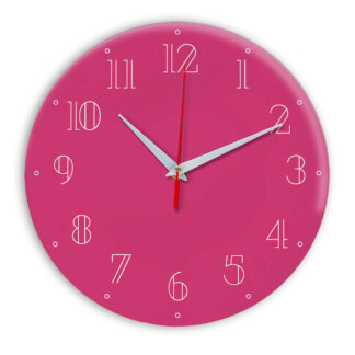 Настенные часы Ideal 937 розовые