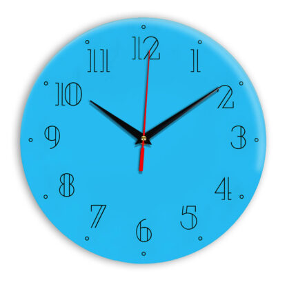 Настенные часы Ideal 937 синий светлый