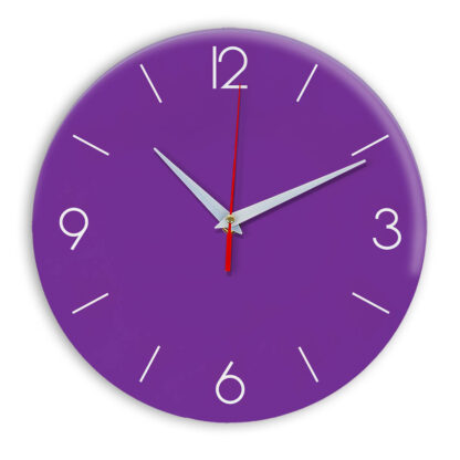 Настенные часы Ideal 939 фиолетовые