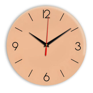 Настенные часы Ideal 939 оранжевый светлый