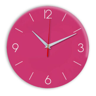 Настенные часы Ideal 939 розовые