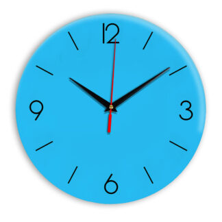 Настенные часы Ideal 939 синий светлый