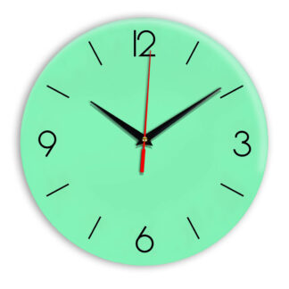 Настенные часы Ideal 939 светлый зеленый