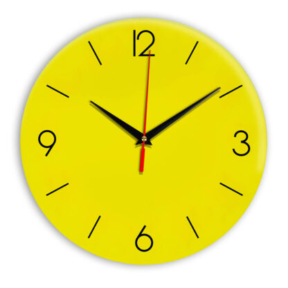 Настенные часы Ideal 939 желтые