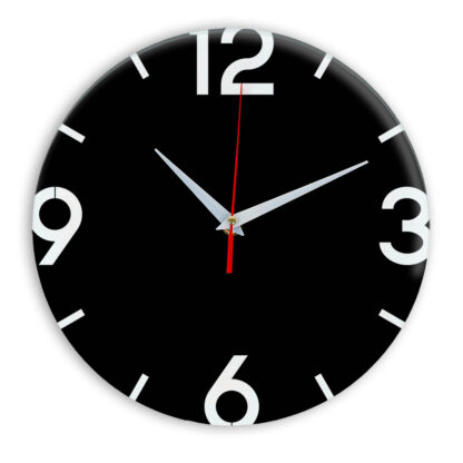 Настенные часы Ideal 941 черные