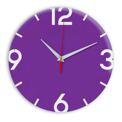 Настенные часы Ideal 941 фиолетовые