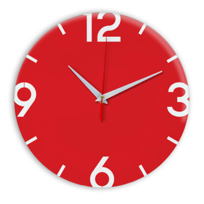 Настенные часы Ideal 941 красный