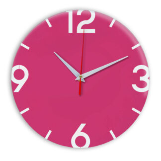 Настенные часы Ideal 941 розовые
