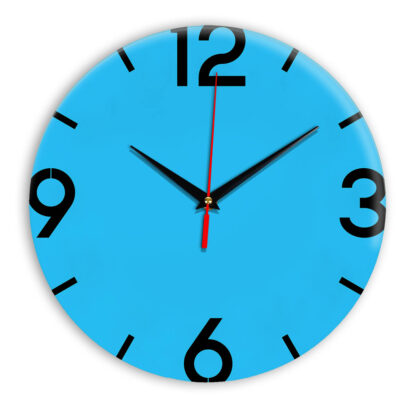 Настенные часы Ideal 941 синий светлый