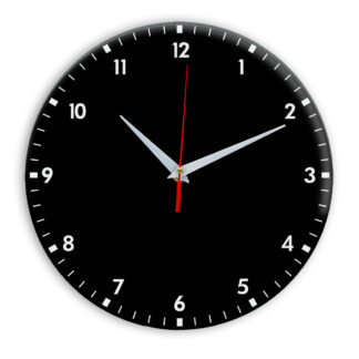 Настенные часы Ideal 942 черные