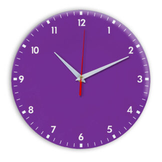 Настенные часы Ideal 942 фиолетовые