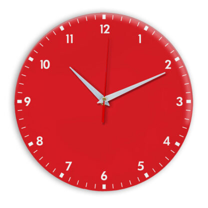 Настенные часы Ideal 942 красный