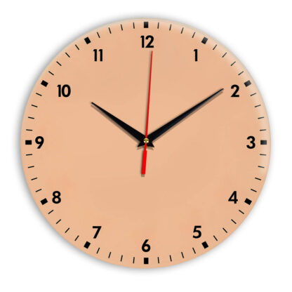 Настенные часы Ideal 942 оранжевый светлый