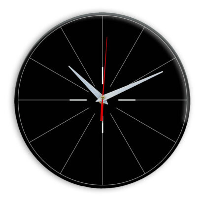 Настенные часы Ideal 954 черные