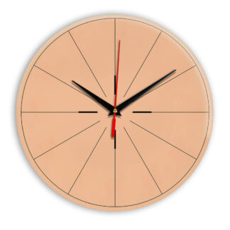 Настенные часы Ideal 954 оранжевый светлый