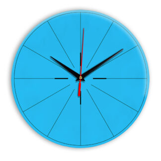 Настенные часы Ideal 954 синий светлый