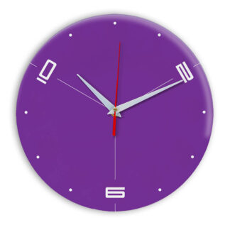 Настенные часы Ideal 955 фиолетовые