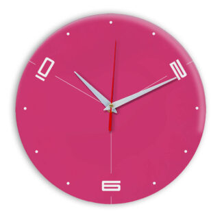 Настенные часы Ideal 955 розовые
