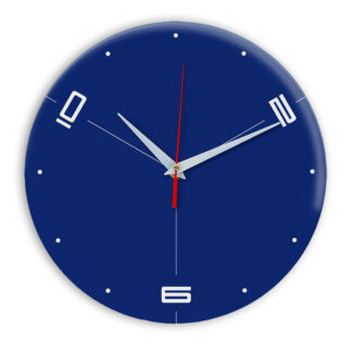 Настенные часы Ideal 955 синий темный