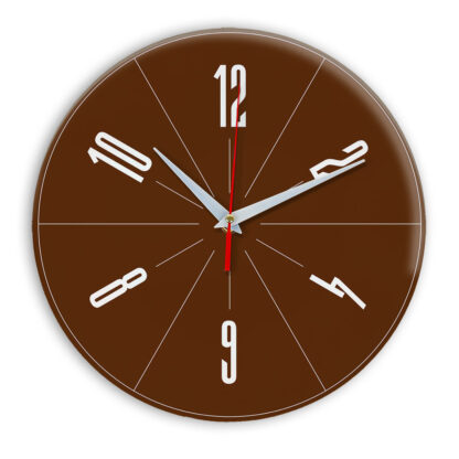 Настенные часы Ideal 956 коричневый