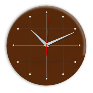Настенные часы Ideal 957 коричневый