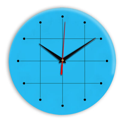 Настенные часы Ideal 957 синий светлый